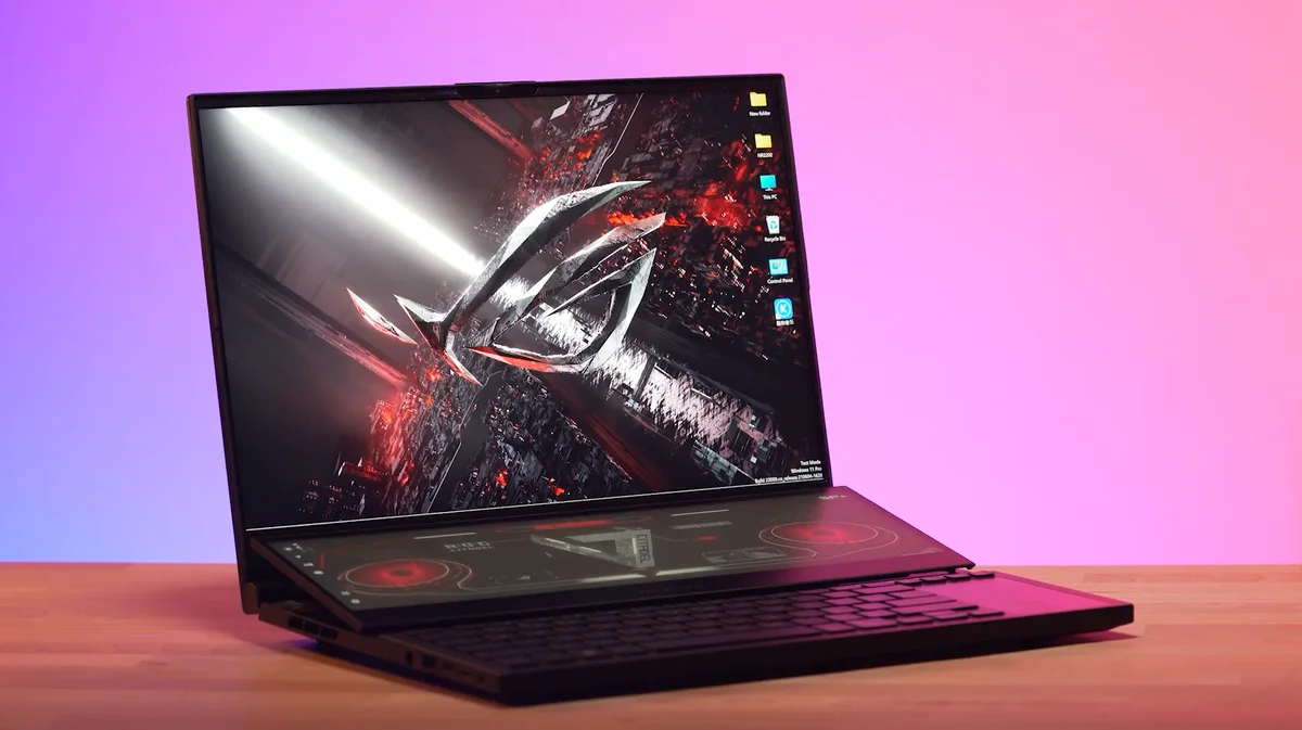 Asus Teases Revolutionary Dual-Screen ROG Gaming Laptop for CES 2026: Making Your Gaming Laptop Pull Double Duty