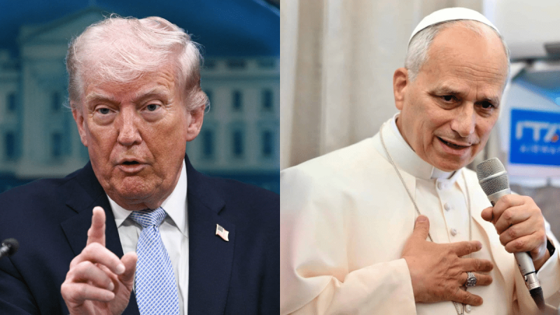 Trump Criticizes Pope Leo XIV Over Iran War Stance, Says “I’m Not a Fan”