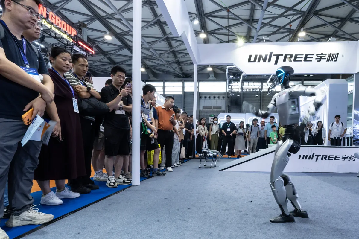 Chinese Robot Maker Unitree Robotics Debuts in Shanghai