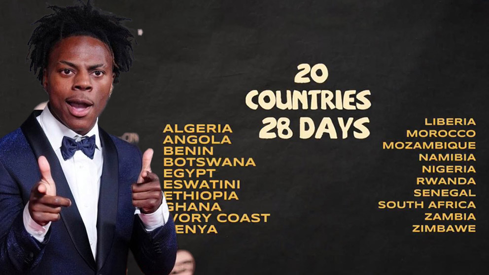 IShowSpeed Wraps Epic African Tour – Wild Moments, Massive Crowds & Emotional Farewell