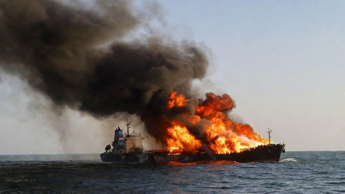Iran Sets the Persian Gulf Ablaze: US Tanker Hit, Strait of Hormuz Effectively Closed