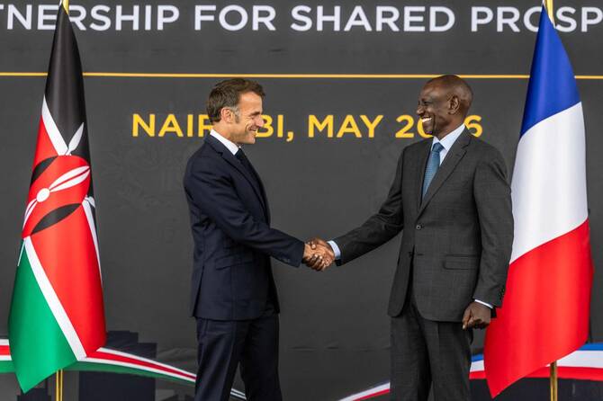 Macron Announces €23 Billion Investment at Africa Forward Summit in Kenya