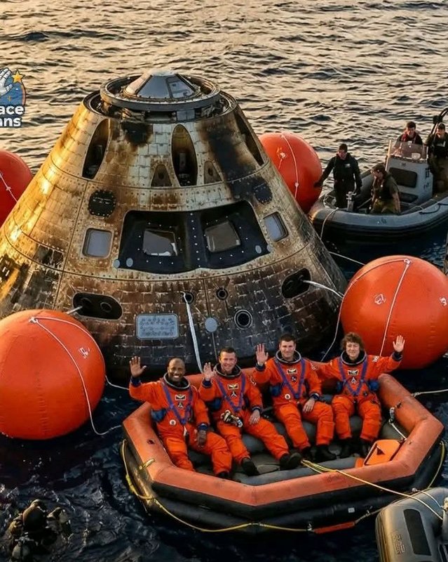 Artemis II Astronauts Splash Down Safely After Historic Moon Orbit Mission