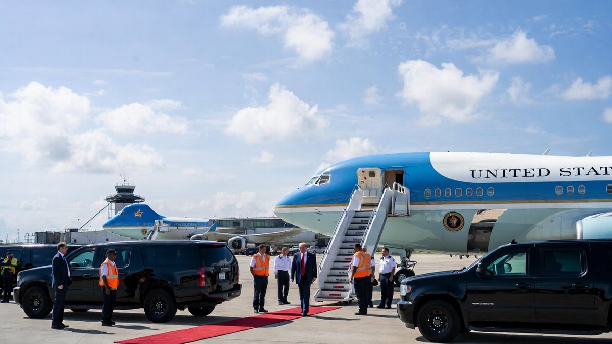 President Donald J. Trump Departs Washington D.C. for Historic Visit to China