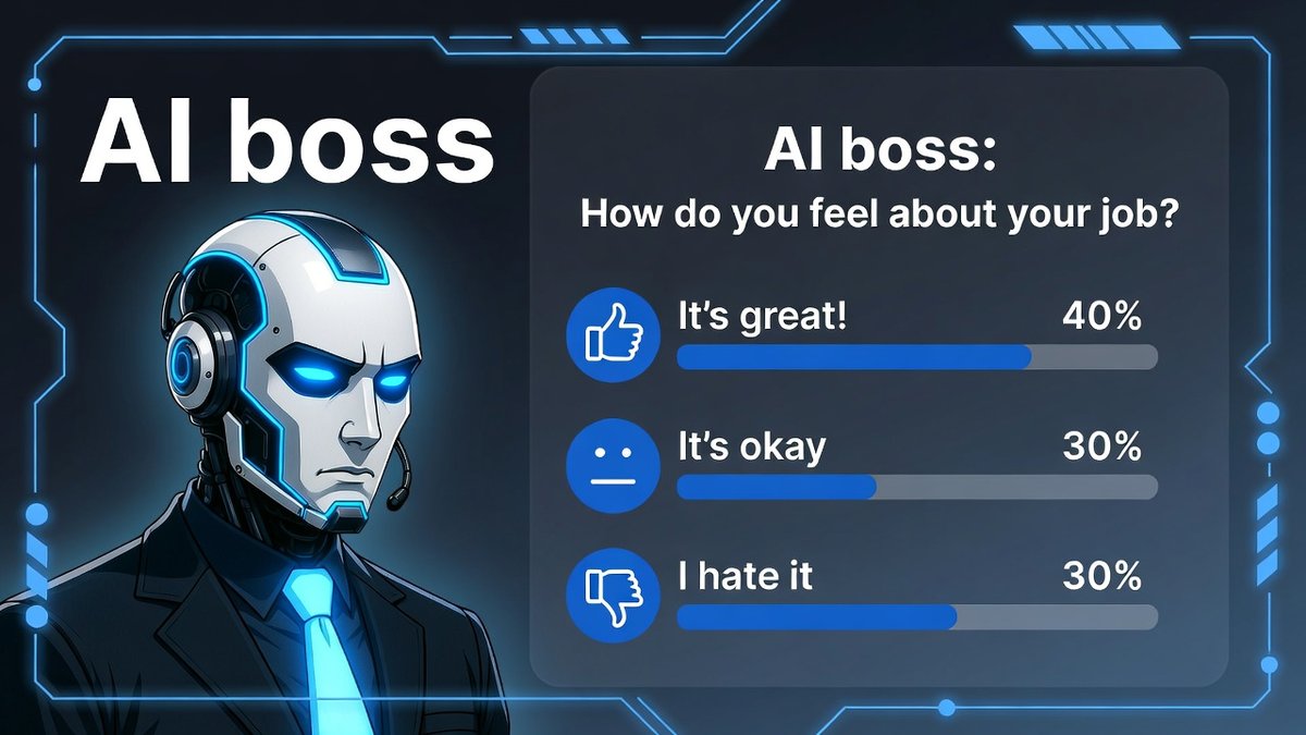 15% Say Yes to an AI Boss — But What Does the Other 85% Tell Us?