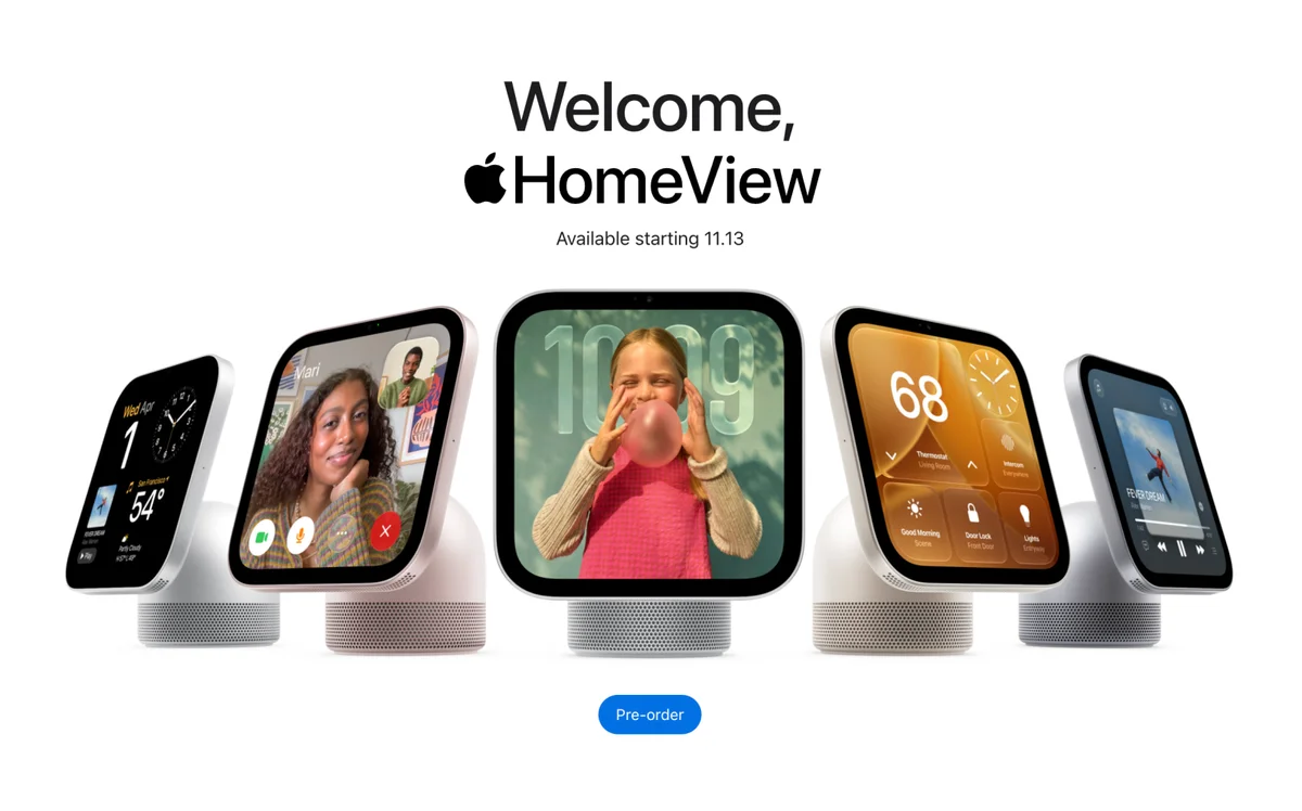 Apple HomeView Is Official at $299, With Preorders Open and Delivery on November 13