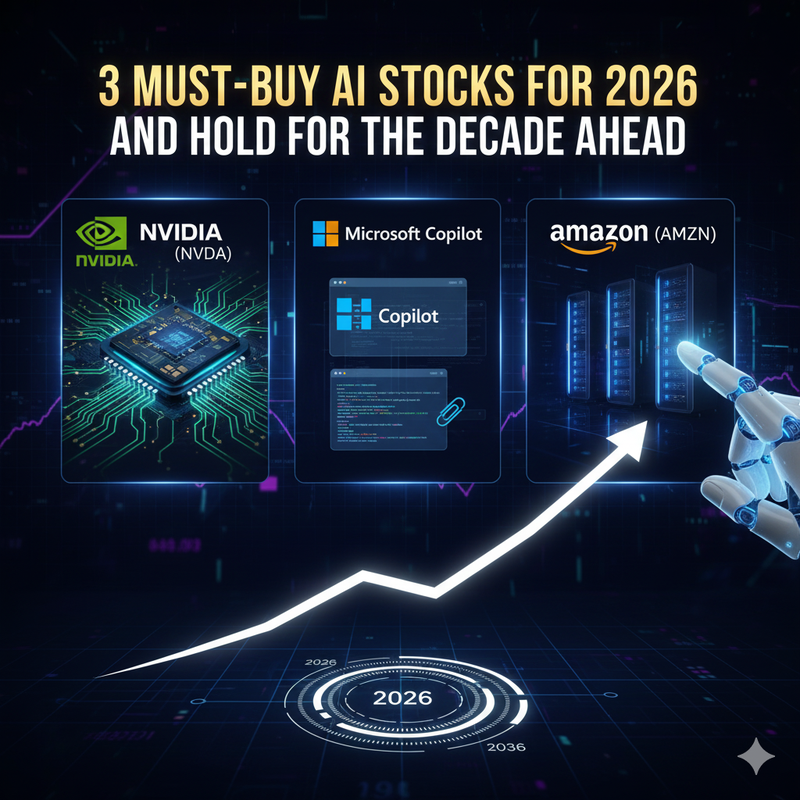 3 Must-Buy AI Stocks for 2026: Long-Term Winners in the Artificial Intelligence Boom
