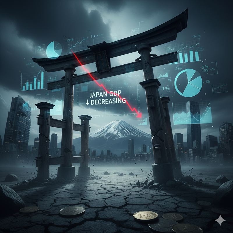 Japan's Falling GDP Backs Takaichi's Case for Big Fiscal Package: Economic Contraction Fuels Demand for Bold Stimulus Measures