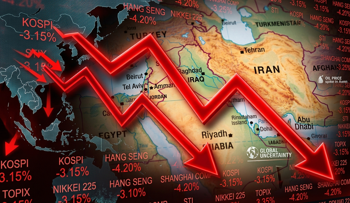 Tech Stocks Plunge in Asia After Record Rally as Renewed Middle East Attacks Spark Fresh Geopolitical Fears