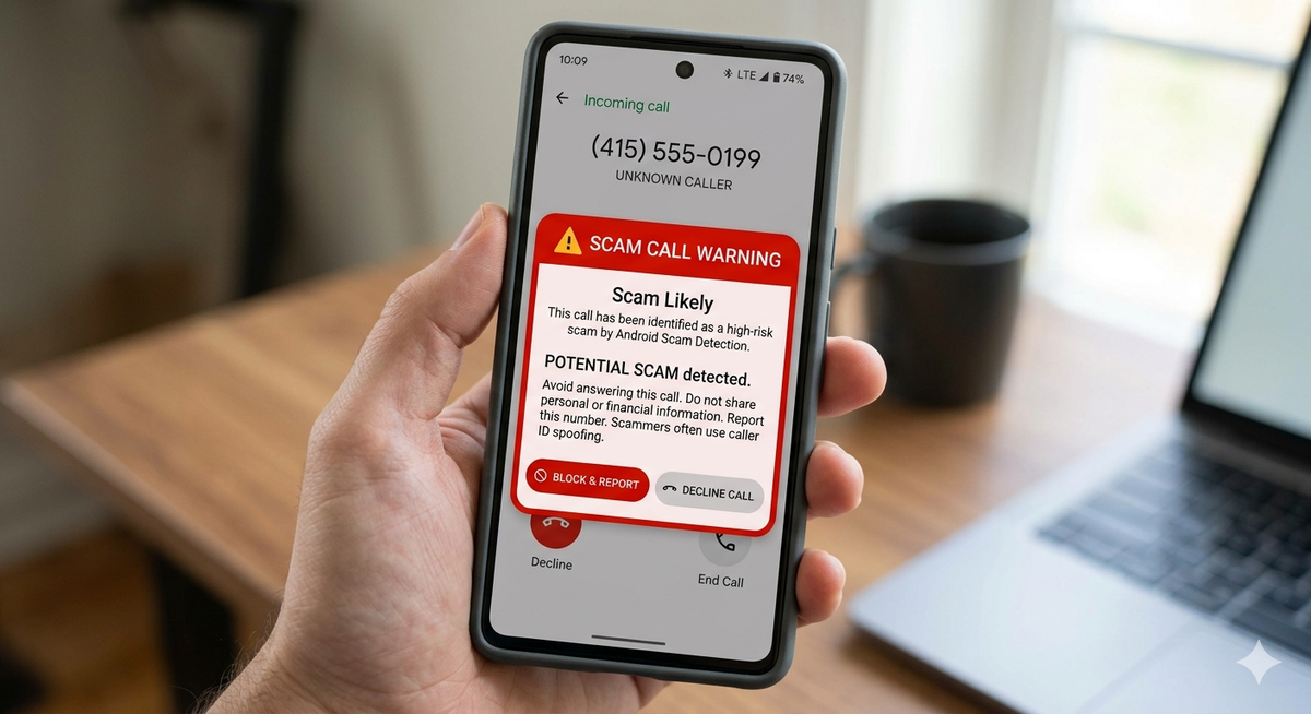 Android’s New Scam Detection Feature: How Google Is Fighting Phone Scams in Real Time