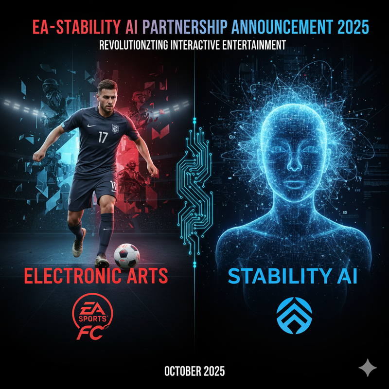 EA Partners with Stability AI to Revolutionize Gaming: Stable Diffusion Powers Next-Gen AI Game Creation in 2025