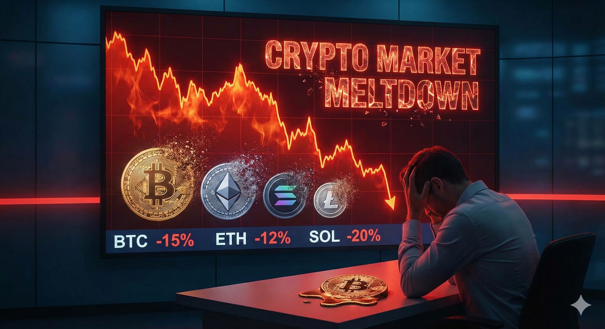 Crypto Market Meltdown: $400 Billion Wiped Out in One Week as Bitcoin Plunges to Seven-Month Low
