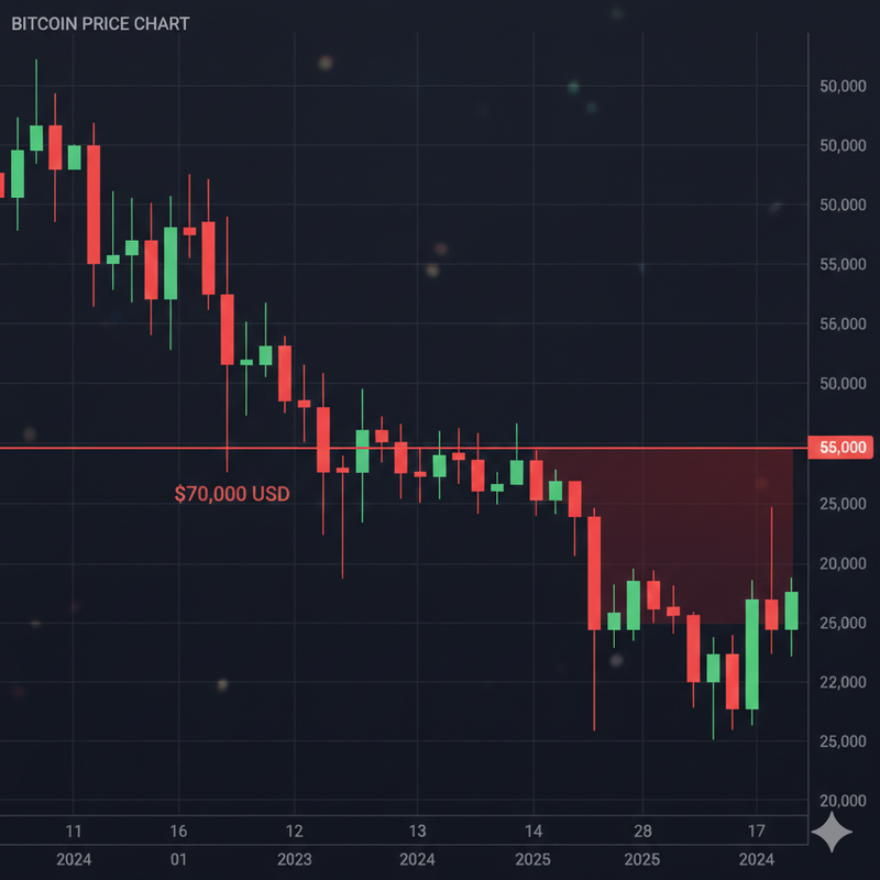 Bitcoin Drops Below $70,000: Ongoing Sell-Off Hits Crypto Market Hard