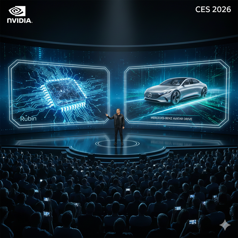Nvidia Unveils Next-Gen AI Chips and Deepens Mercedes Autonomous Driving Partnership at CES 2026