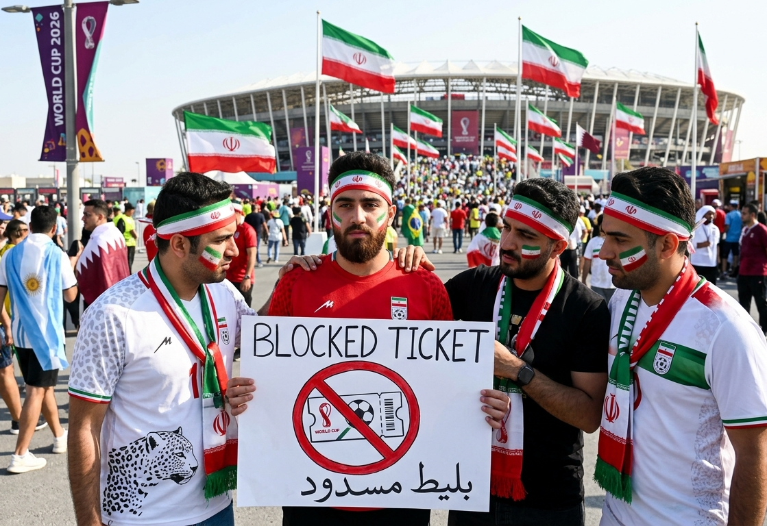 Iran Claims FIFA Has Withdrawn Its World Cup Ticket Allocation Just Days Before Tournament Kickoff
