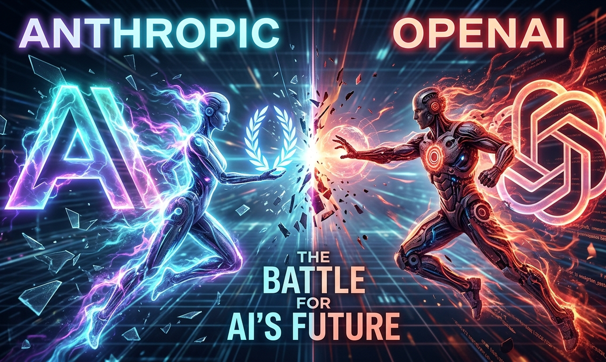 Anthropic vs OpenAI: The High-Stakes Rivalry Defining the Future of AI