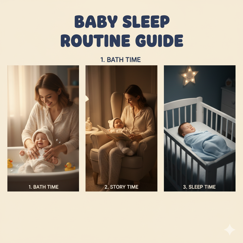 How to Establish a Baby Sleep Routine (0–12 Months)