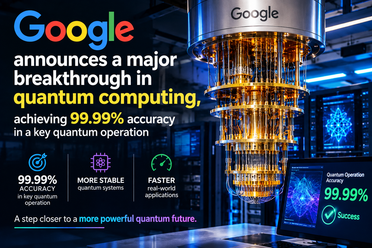 Google’s Willow Chip Produces Magic States at 99.99% Fidelity, Cutting a 20-Year Quantum Bottleneck