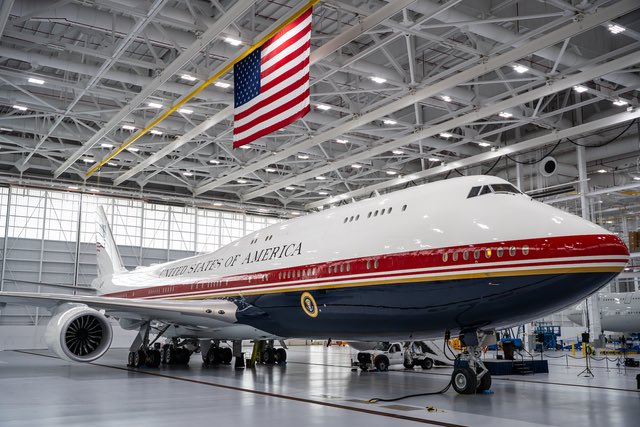 Trump Unveils $400 Million Qatari-Gifted Jumbo Jet as New Air Force One