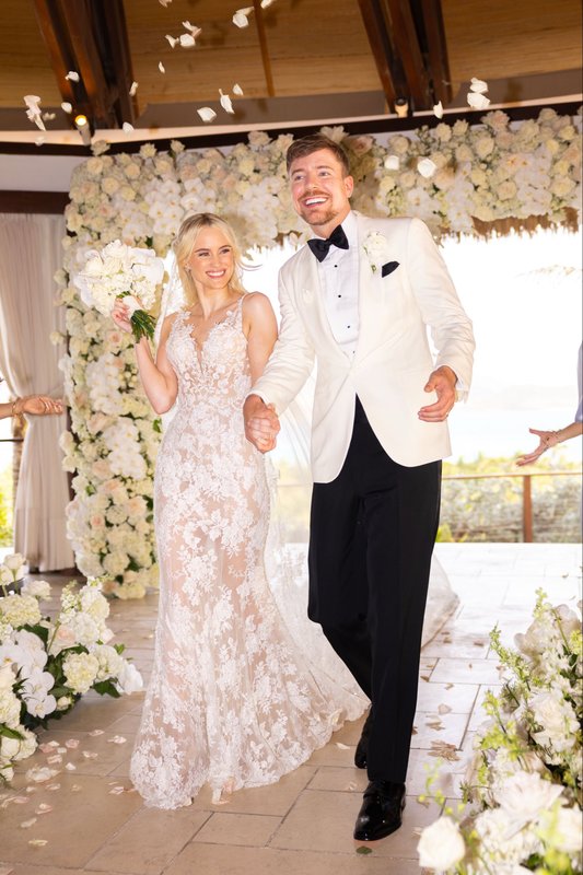MrBeast and His Longtime Partner Tie the Knot in Private Ceremony