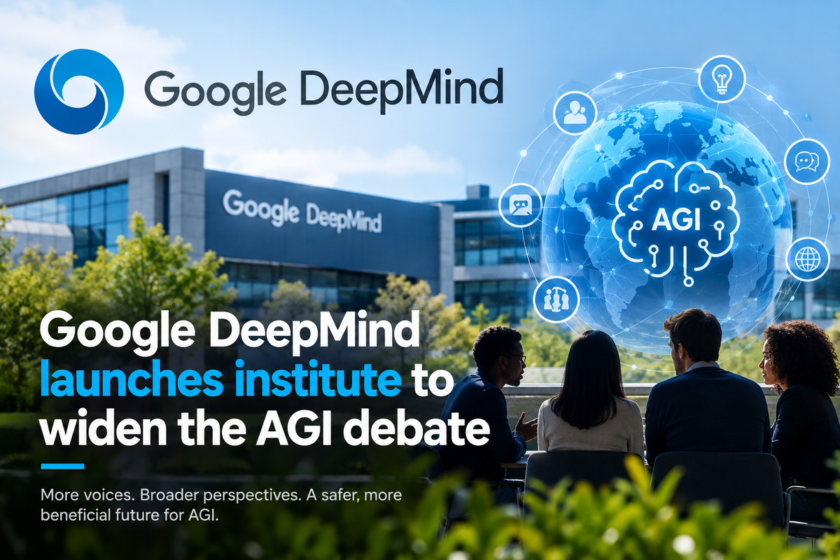 Google DeepMind Opens an Institute to Widen the AGI Debate