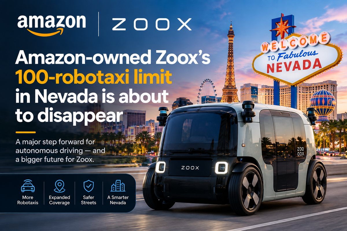 Zoox’s 100-Robotaxi Cap in Nevada Is About to Expire