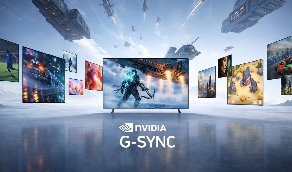 Samsung 2026 OLED TVs & Monitors Now NVIDIA G-SYNC Compatible