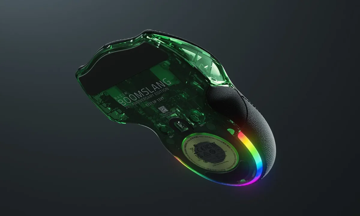 Razer Launches Limited-Edition Boomslang Mouse for $1,337 – Nostalgia Meets 2026 Tech