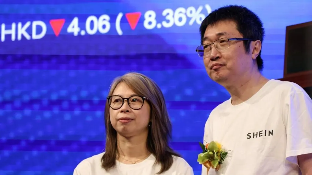 Shein Shares Fall in Long-Awaited Hong Kong Stock Market Debut