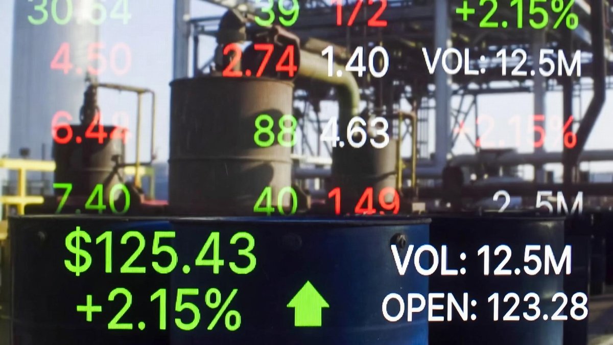 Black Gold Ignites — Oil Prices Explode Past $125 a Barrel as Trump Eyes Iran Blockade