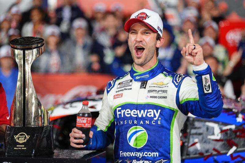 Daniel Suárez Surges in Charlotte, Lands Emotional Coca-Cola 600 Victory
