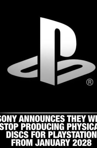 Sony to End Physical Disc Production for New PlayStation Games in January 2028