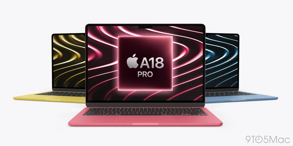 Apple to Launch Affordable 12.9-Inch MacBook with A18 Pro Chip in Early 2026