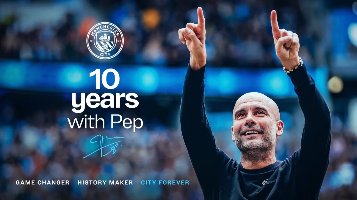 End of an Empire: Pep Guardiola Steps Down as Manchester City Manager After a Decade of Dominance